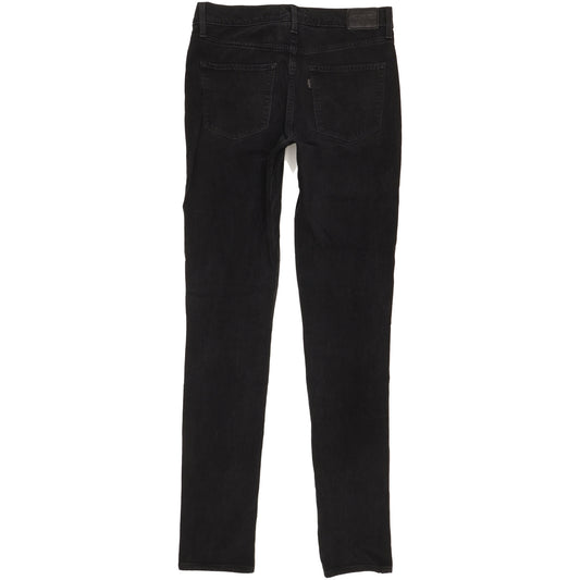 Levi's 311 Women Black Skinny Slim Stretch Jeans W29 L34