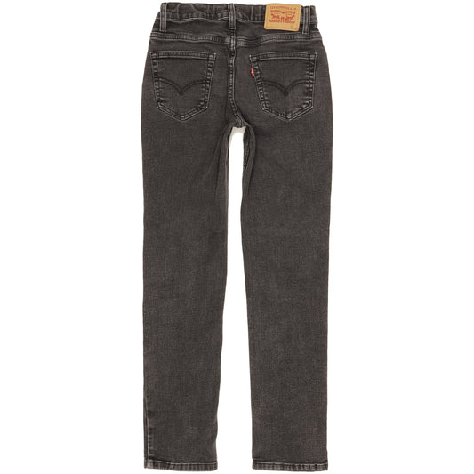 Levi's 502 Kids Black Tapered Regular Jeans W26 L29