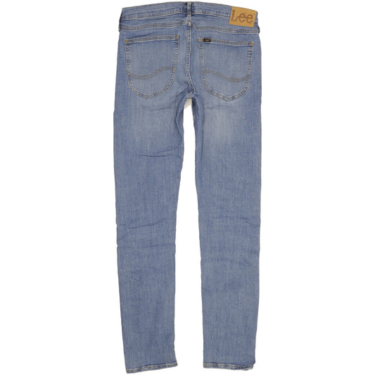 Lee Luke Men Blue Skinny Slim Stretch Jeans W32 L34
