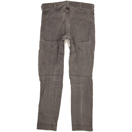 G-Star 5620 3D Men Grey Straight Slim Stretch Jeans W33 L31