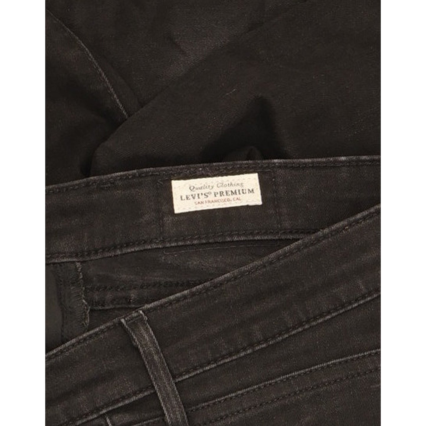 Levi's 720 Women Black Skinny Slim Stretch Jeans W28 L32