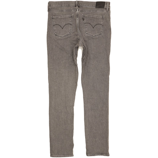 Levi's 312 Shaping Women Grey Straight Slim Stretch Jeans W32 L32