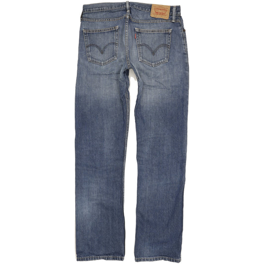 Levi's 514 Men Blue Straight Slim Jeans W34 L34
