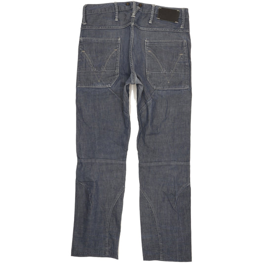 G-Star 5620 3 D Men Blue Tapered Regular Stretch Jeans W34 L31