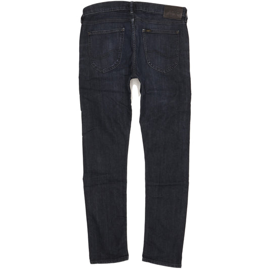 Lee Luke Women Navy Skinny Slim Stretch Jeans W34 L32