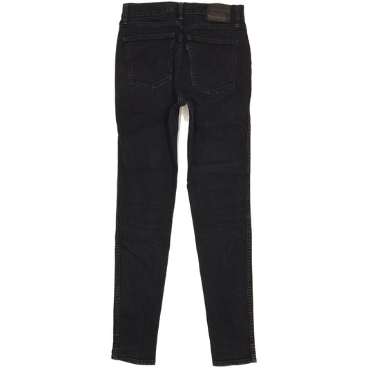 Levi's Women Black Skinny Slim Stretch Jeans W28 L30