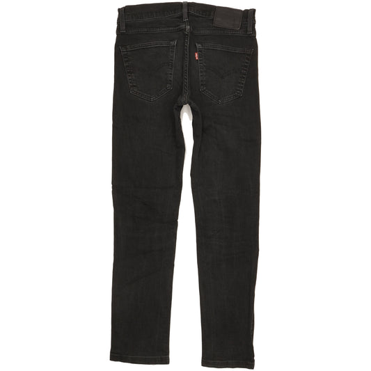 Levi's 511 Men Black Straight Slim Stretch Jeans W31 L30