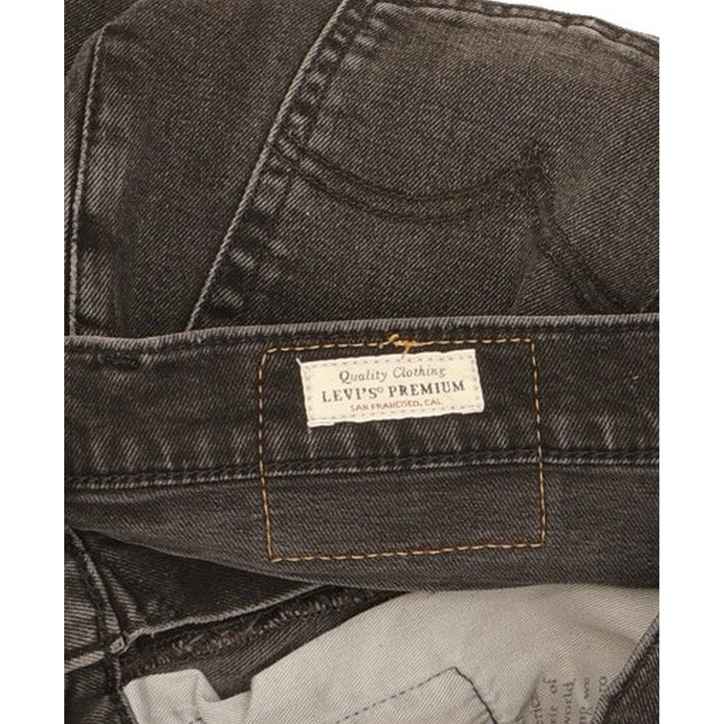 Levi's 511 Men Black Straight Slim Jeans W30 L30