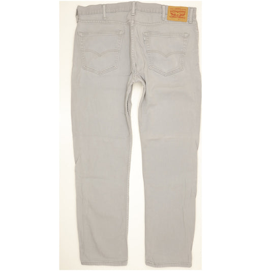 Levi's 511 Men Grey Straight Slim Stretch Jeans W38 L31