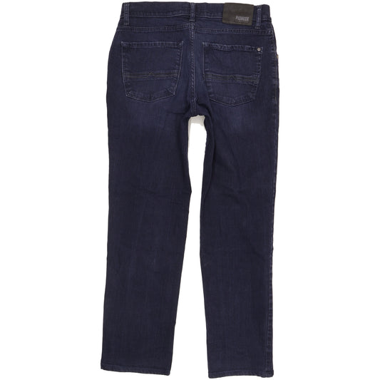 Pioneer Rando Men Blue Straight Regular Stretch Jeans W30 L29