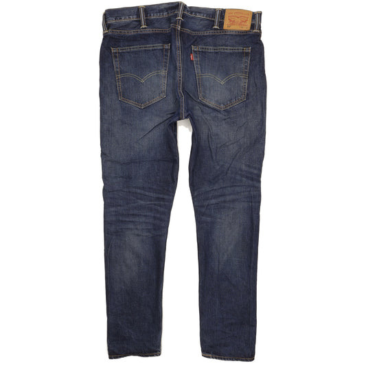 Levi's 512 Men Blue Tapered Slim Jeans W38 L31