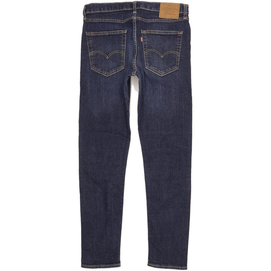 Levi's 512 Men Blue Tapered Slim Stretch Jeans W33 L32