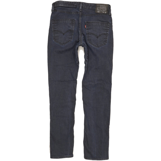 Levi's 511 Men Navy Straight Slim Stretch Jeans W32 L31