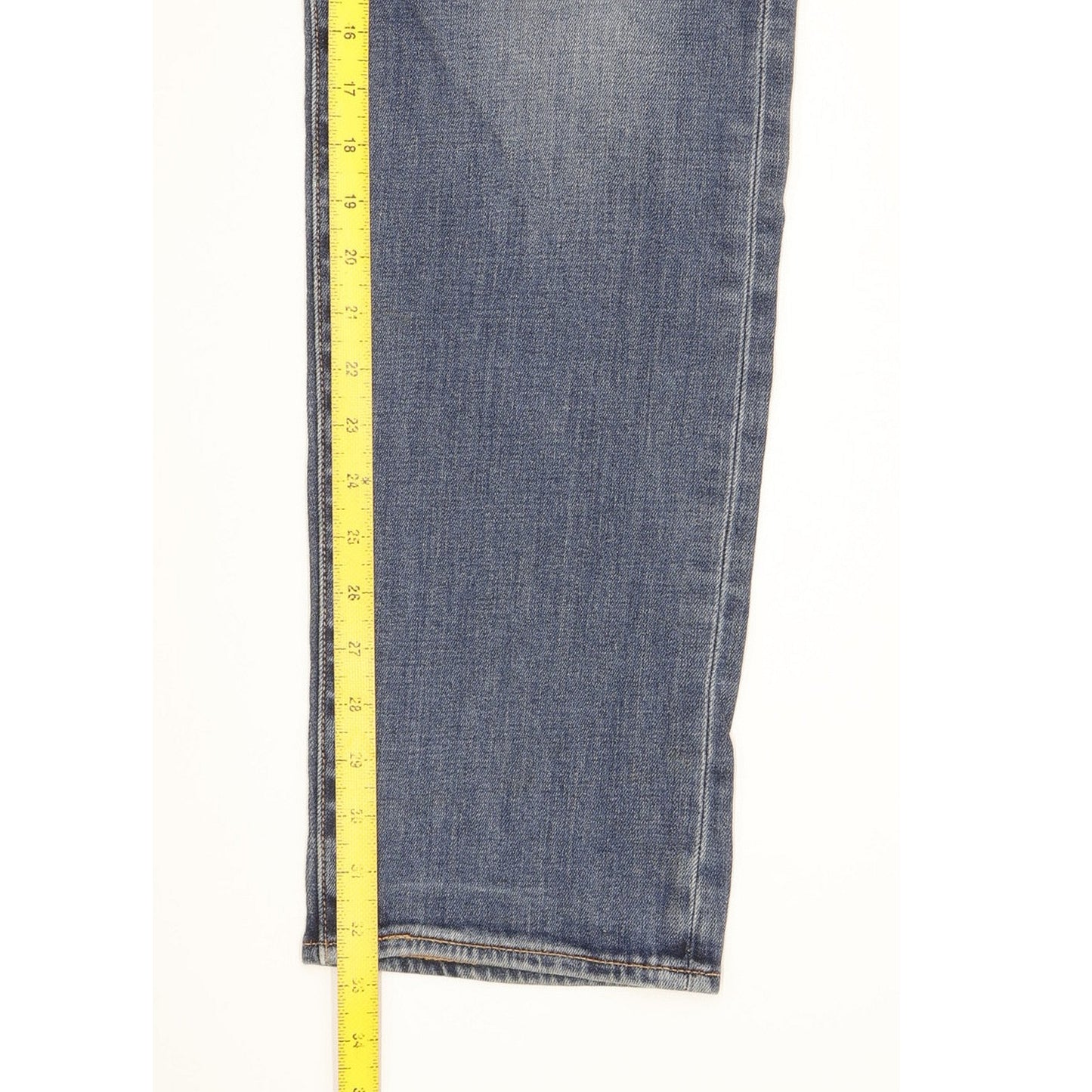 Levi's Men Blue Straight Regular Stretch Jeans W34 L33