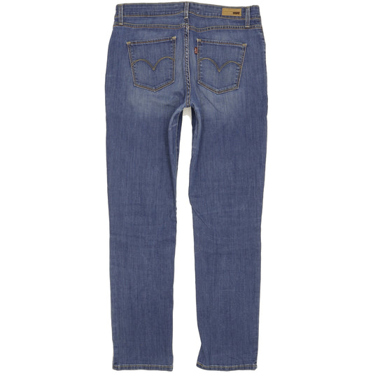Levi's Demi Curve Women Blue Straight Classic Stretch Jeans W31 L31