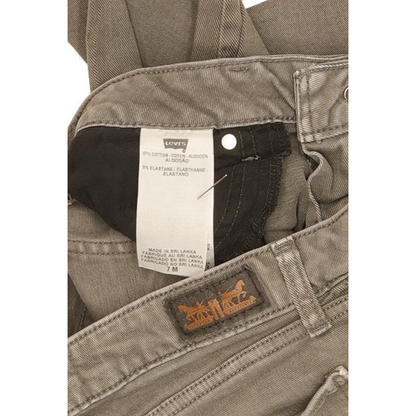 Levi's 535 Women Grey Skinny Slim Stretch Jeans W28 L29