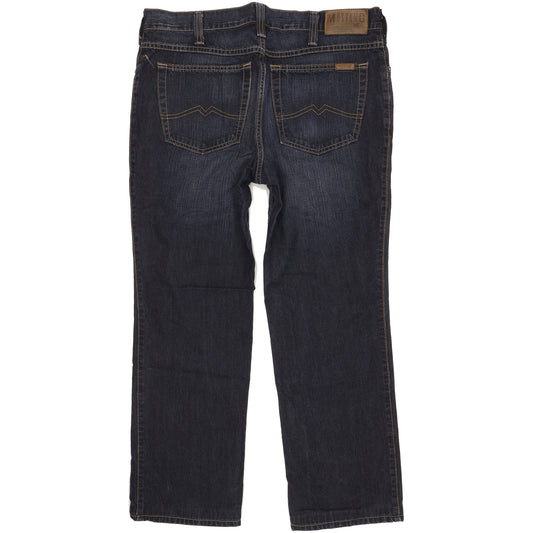 Mustang Tramper Men Blue Straight Regular Jeans W38 L29