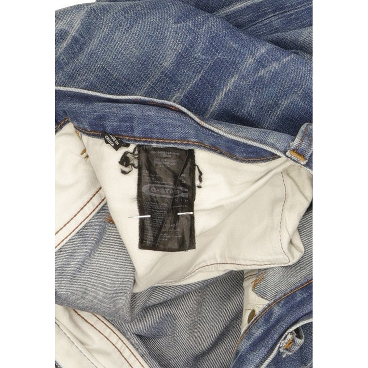 G-Star 3301 Men Blue Straight Regular Jeans W40 L38