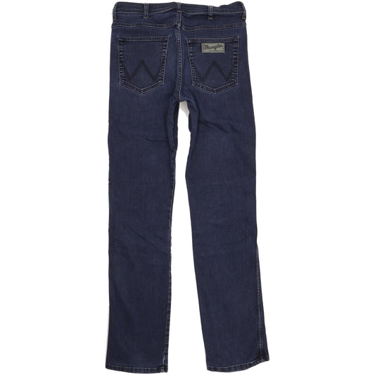 Wrangler Arizona Men Blue Straight Regular Stretch Jeans W33 L35