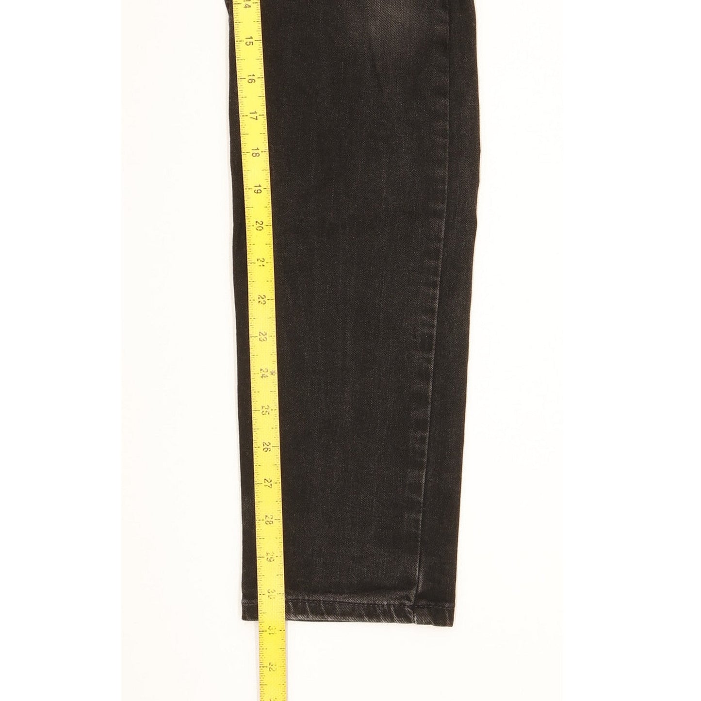 Levi's 512 Men Black Tapered Slim Stretch Jeans W30 L31