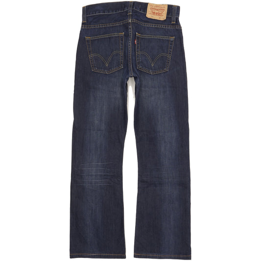 Levi's 512 Men Blue Bootcut Slim Jeans W31 L30