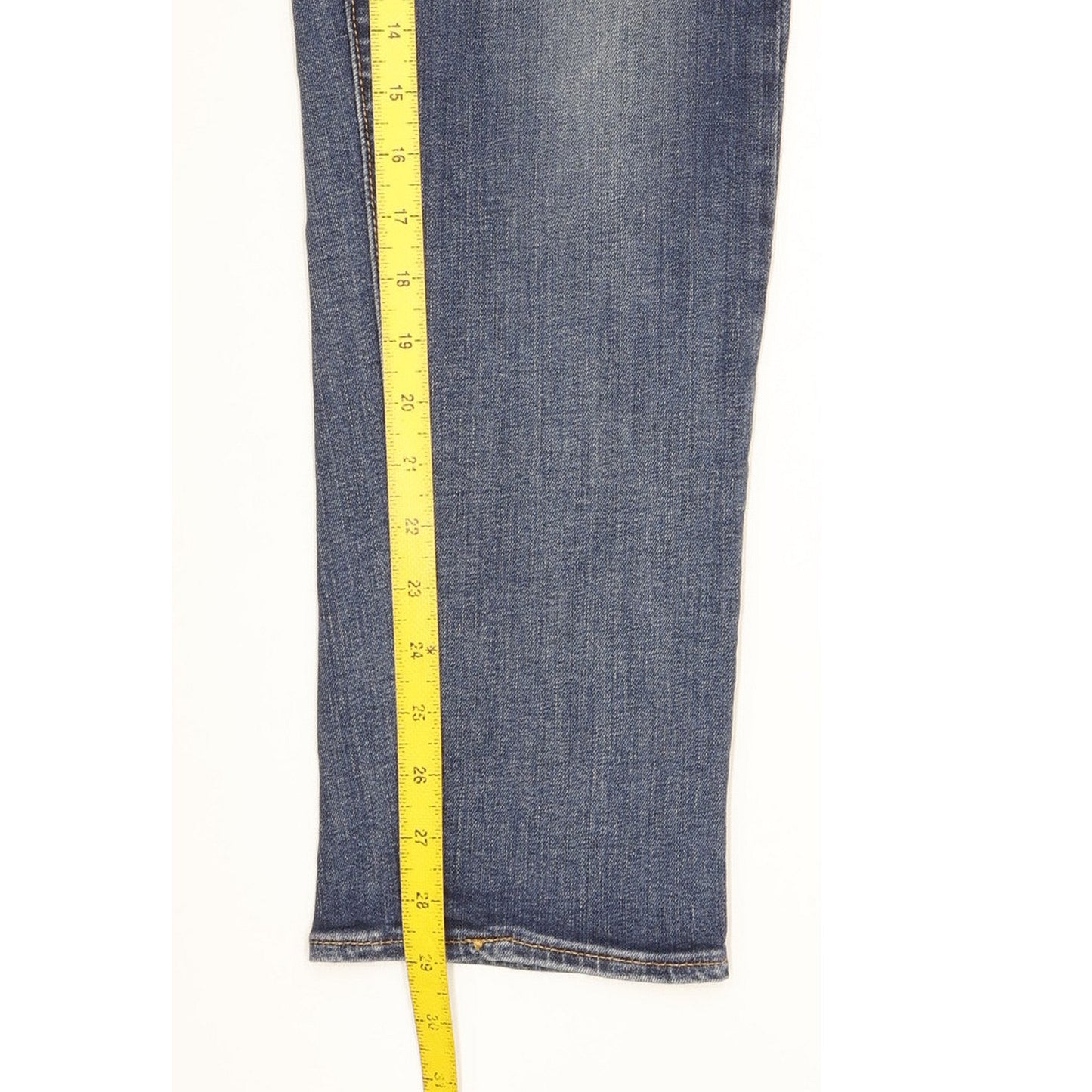 Levi's 512 Men Blue Tapered Slim Stretch Jeans W34 L29