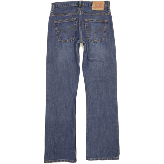 Levi's 507 Men Blue Bootcut Regular Jeans W31 L33