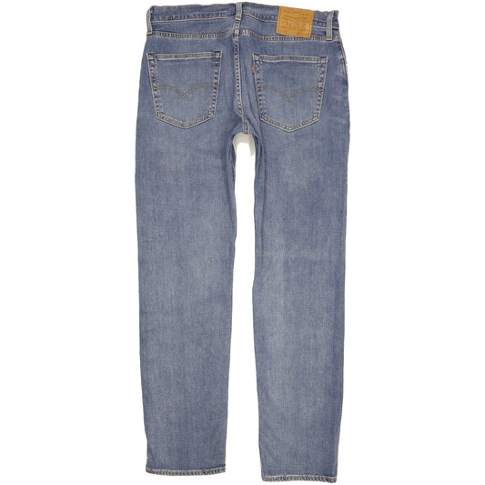 Levi's 502 Men Blue Tapered Regular Stretch Jeans W33 L33