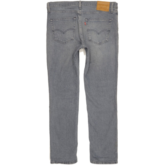 Levi's 511 Men Grey Straight Slim Jeans W36 L32