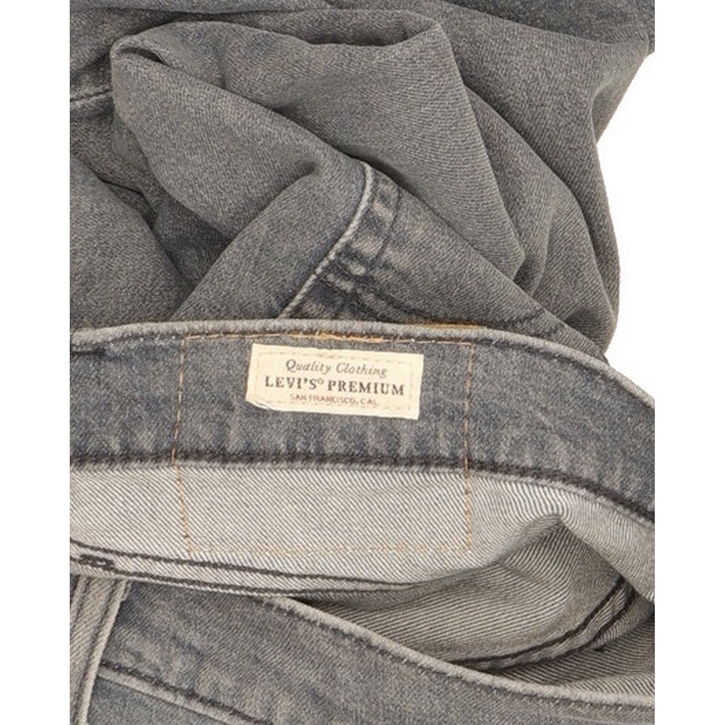 Levi's 511 Men Grey Straight Slim Jeans W36 L32