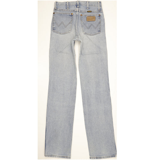 Wrangler Men Blue Straight Slim Jeans W27 L36