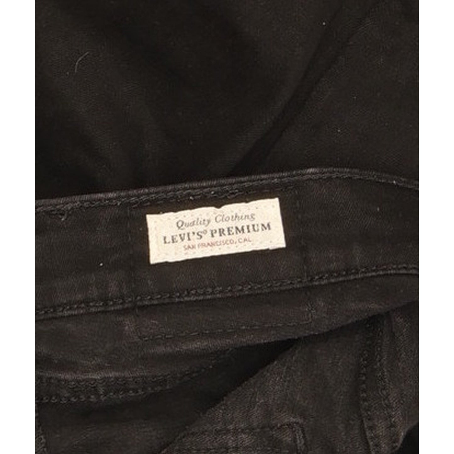 Levi's Mile Black Skinny Slim Stretch Jeans High Waisted W32 L30