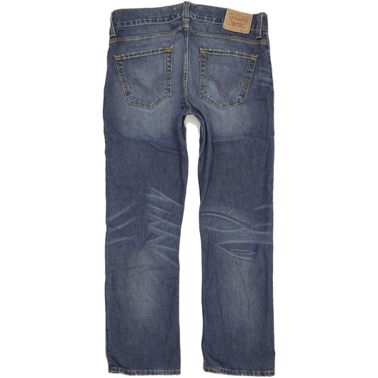 Levi's 506 Men Blue Straight Regular Jeans W38 L32