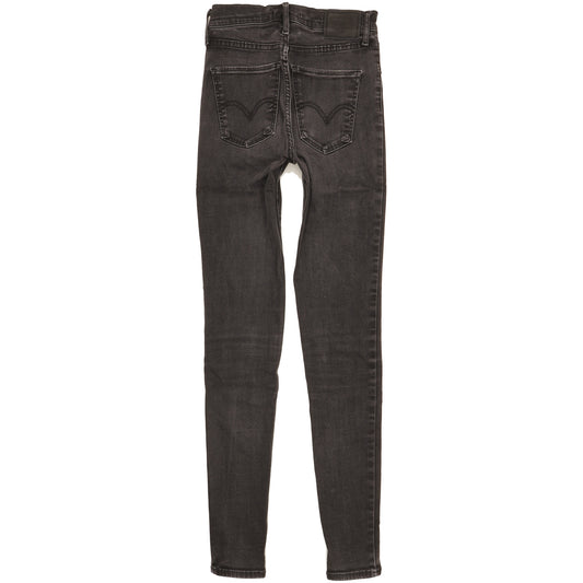Levi's Mile Women Black Skinny Slim Stretch Jeans W26 L31
