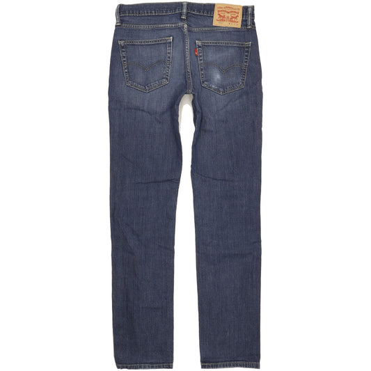 Levi's 511 Men Blue Straight Slim Stretch Jeans W31 L33