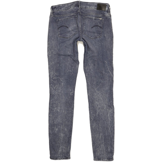 G-Star 3301 Women Blue Skinny Slim Stretch Jeans W29 L33