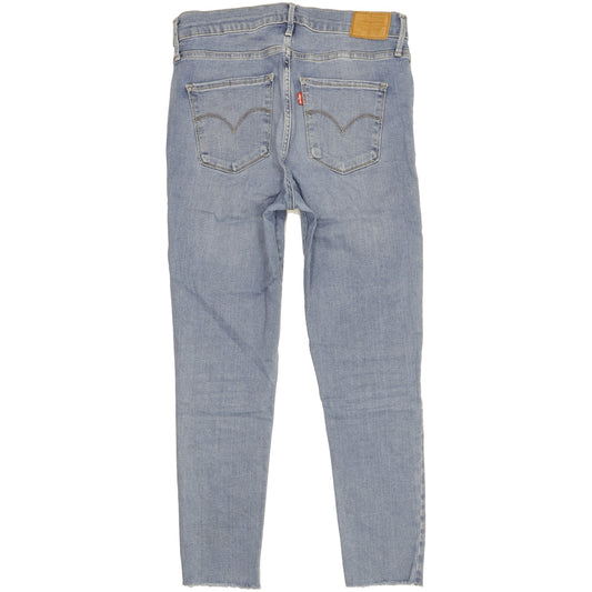 Levi's 720 Super Women Blue Skinny Slim Stretch Jeans W30 L26