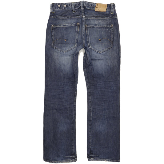 G-Star Radar Men Blue Straight Regular Jeans W36 L34
