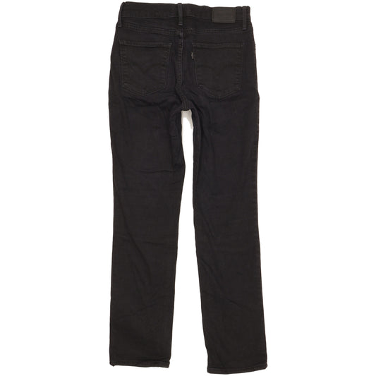 Levi's 724 Women Black Straight Slim Stretch Jeans W28 L29