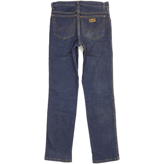 Wrangler Texas Men Blue Straight Regular Stretch Jeans W31 L34