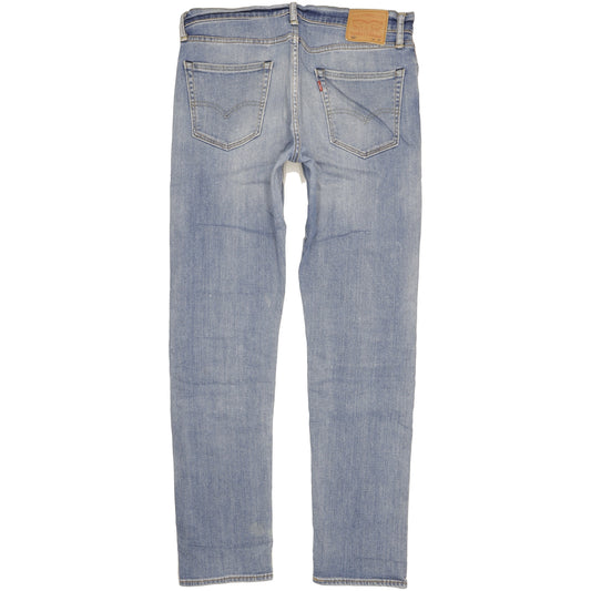 Levi's 502 Men Blue Tapered Regular Stretch Jeans W34 L34