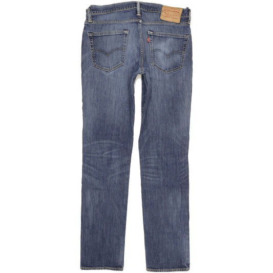 Levi's 511 Men Blue Straight Slim Stretch Jeans W33 L32