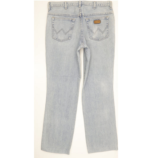 Wrangler Texas Men Blue Straight Regular Jeans W34 L30