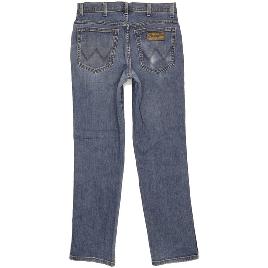 Wrangler Texas Men Blue Straight Regular Stretch Jeans W34 L31