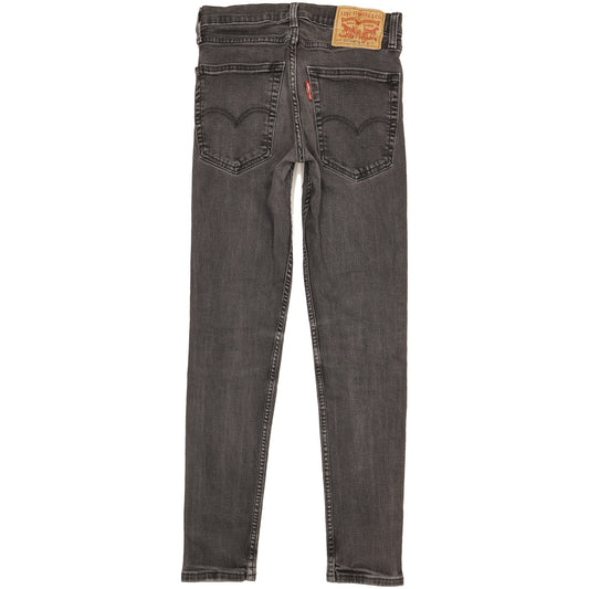 Levi's 512 Lo-Ball Men Black Skinny Slim Stretch Jeans W30 L30