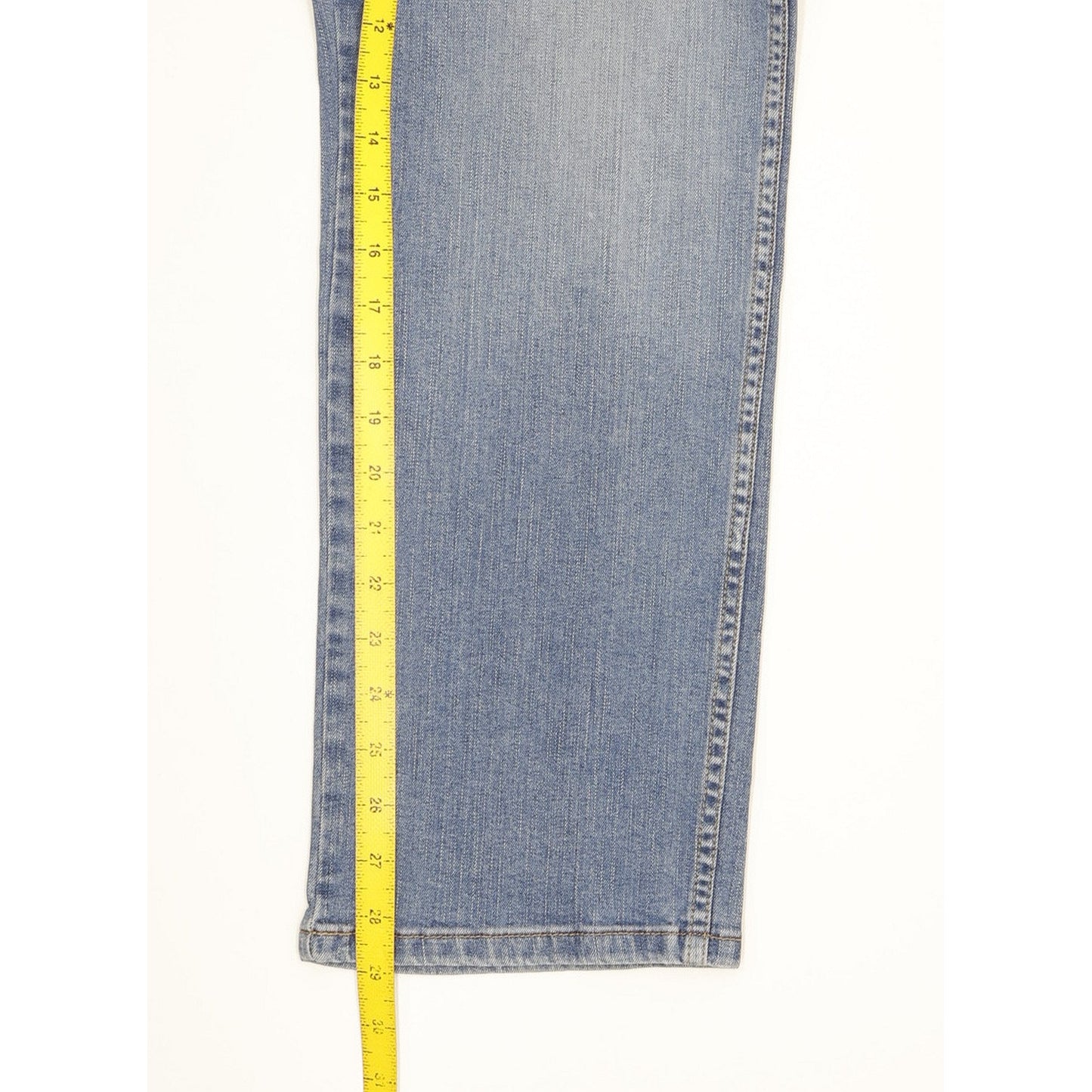 Wrangler Texas Men Blue Straight Regular Stretch Jeans W34 L29