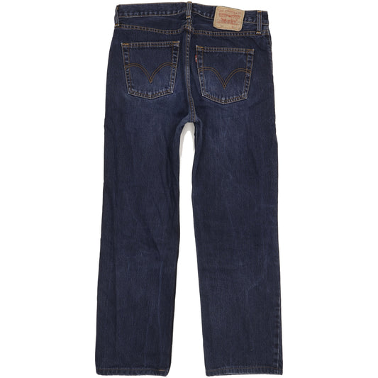 Levi's 751 Men Blue Straight Regular Jeans W34 L29