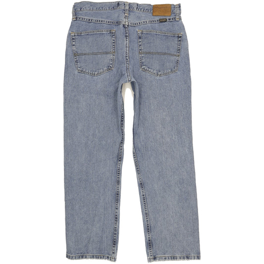 Wrangler Men Blue Straight Regular Jeans W33 L28