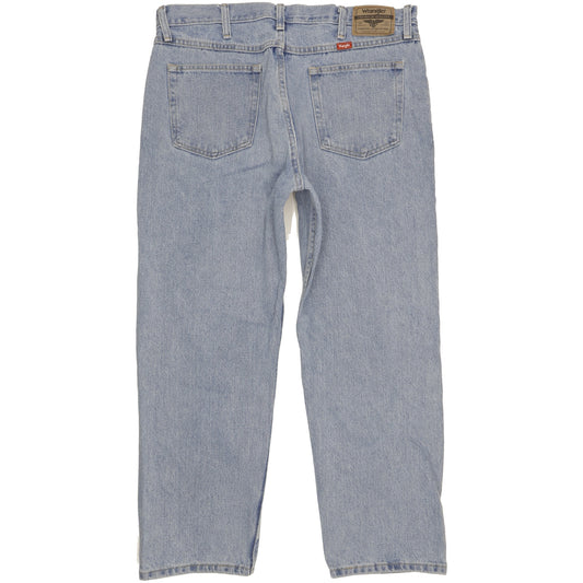 Wrangler Men Blue Straight Regular Jeans W36 L28