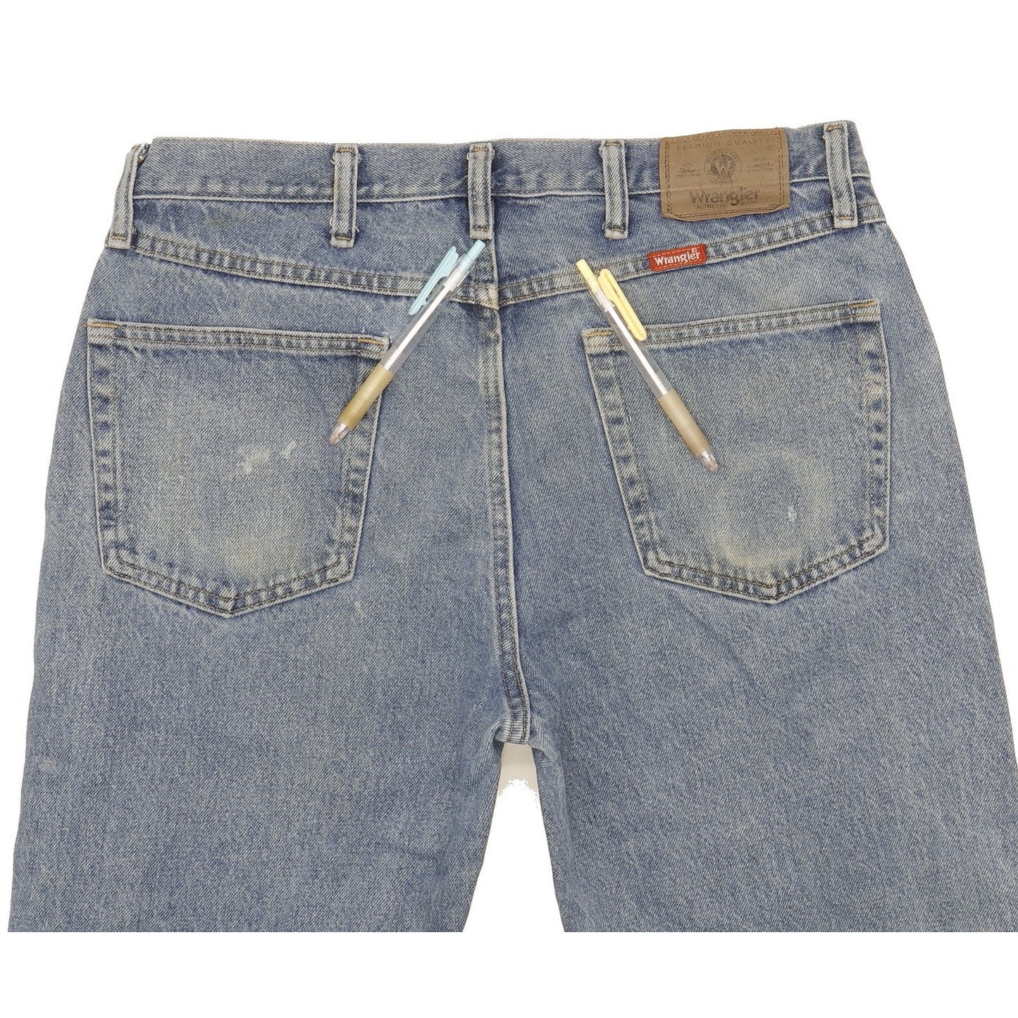 Wrangler Men Blue Straight Regular Jeans W34 L32